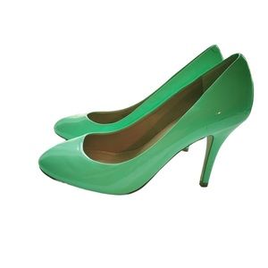 J. Crew  size 8 women’s heel in green